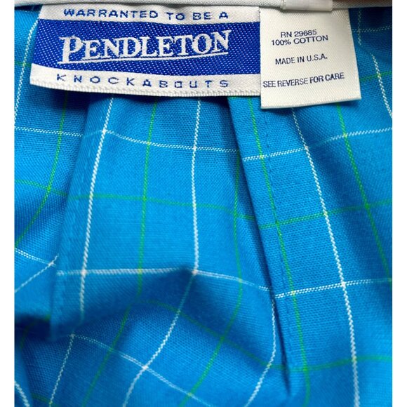 Vintage Pendleton “Knockabouts” Plaid Cotton Wrap Skirt Made in USA Sz 16 - Picture 6 of 12